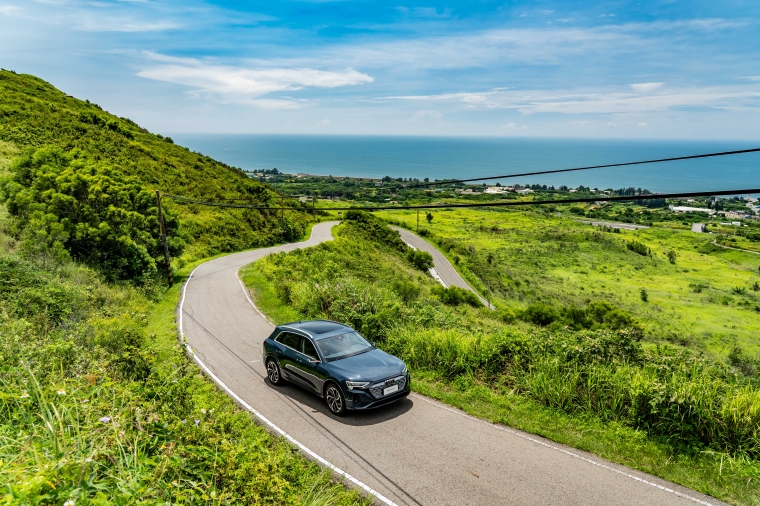 2023 Sep_ 圖3_Audi Q8 e-tron 夏日創遊媒體體驗..
